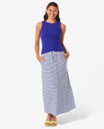 HEMA Damesrok Noel Strepen Multi (multi)