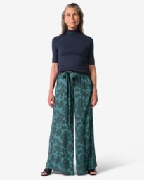 Damesbroek Remmy Wide Leg Bloemen