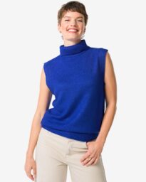 HEMA HEMA Damesspencer Lily Blauw (blauw)