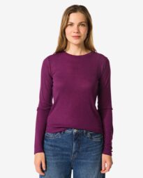 Damesshirt Lora Rib