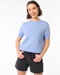 HEMA Dames Denim Short Zwart (zwart)