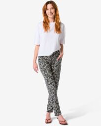 Damesbroek Mila Bloemen