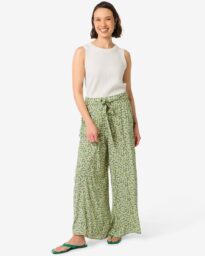 Damesbroek Remmy Wide Leg Bloemen