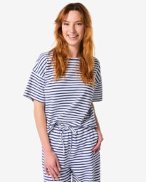 Dames T-shirt Noel Strepen