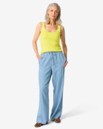 Damesbroek Wide Leg Tencel