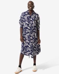 HEMA Damesjurk Lizzy Linnen Multi (multi)