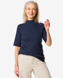 Dames Top Clara Rib