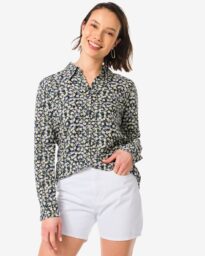 HEMA Dames Denim Short Wit (wit)