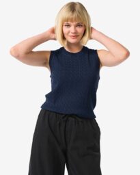 HEMA Damesspencer Rosie Donkerblauw (donkerblauw)