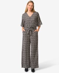 HEMA Dames Overslagjumpsuit Iggy Zand (zand)