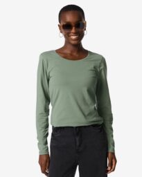 051 Dames T-shirt Groen (groen)