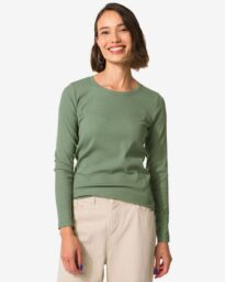 Dames T-shirt Clara Rib