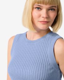 Dames Tanktop Frida Rib