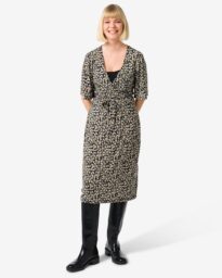 Dames Overslagjurk Nora Bloemen