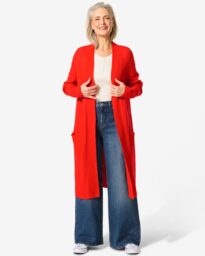 HEMA Damesvest Lana Rood (rood)