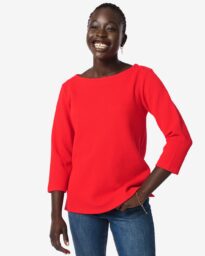 Damesshirt Kacey Met Structuur