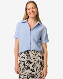 Damesblouse Kai Crinkle