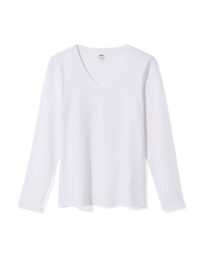 HEMA Dames T-shirt Wit (wit)
