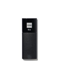 HEMA USB Stick 2.0 8GB Zwart
