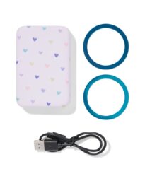 HEMA Magnetische Powerbank 10.000mAh Hartjes