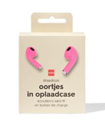 HEMA Draadloze Oortjes Roze