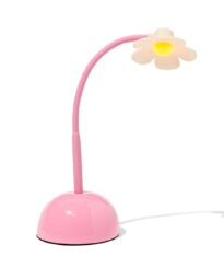 HEMA Leeslampje 27cm Bloem Roze