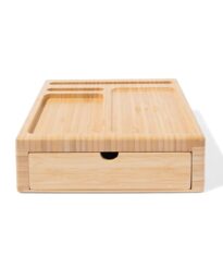 HEMA Organizer Met Draadloze Oplader Bamboe