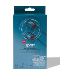 HEMA Draadloze Oortelefoon In-ear Sport Zwart