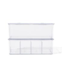 HEMA Opbergdozen Met Deksel En Divider - 2 Stuks