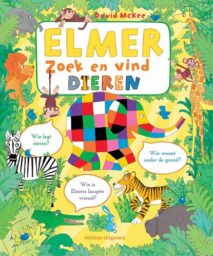 Elmer zoek en vind - dieren