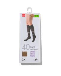 HEMA 2-pak Kniekousen Licht Ondersteunend 40 Denier