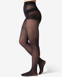Fashion Netpanty Visgraat