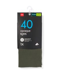 HEMA Temp Tech Panty 40denier Groen (groen)