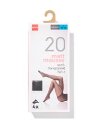 Panty 20denier Matt-mousse - 40 Stuks