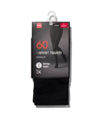 HEMA Velvet Temptech Panty Opaque 60 Denier Zwart (zwart)