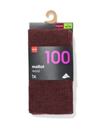 Dames Maillot 100denier Wol
