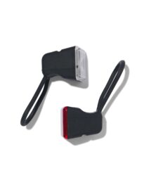 HEMA HEMA LED Fietslampjes Zwart - 2 Stuks