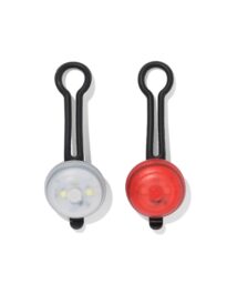 HEMA HEMA Fietslampjes Basic Zwart