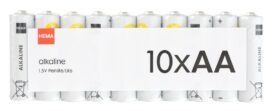 HEMA AA Alkaline Batterijen - 10 Stuks