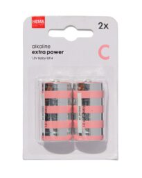 HEMA HEMA C Alkaline Extra Power Batterijen - 2 Stuks