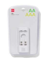 HEMA USB Batterijlader Voor AA Of AAA Batterijen