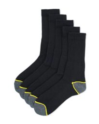 HEMA HEMA Heren Werksokken - 5 Paar Zwart (zwart)