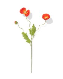 HEMA Kunstbloem Papaver Rood (rood)