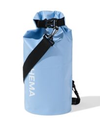 HEMA Waterdichte Tas 10L (felblauw)