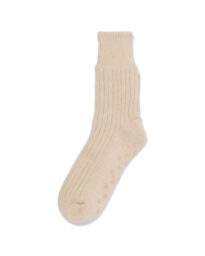 Dames Huissokken Fleece Rib