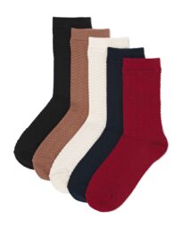 Damessokken Zigzag - 5 Paar