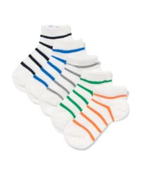 HEMA HEMA Kinder Enkelsokken Strepen - 5 Paar Multicolor (multicolor)