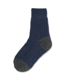 HEMA HEMA Kinderhuissokken Rib Fleece Donkerblauw (donkerblauw)