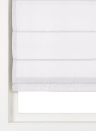 HEMA Vouwgordijn Voile Java Wit (wit)
