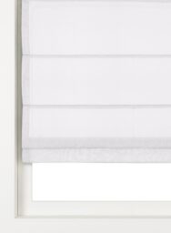 HEMA Vouwgordijn Voile Java Wit (wit)
